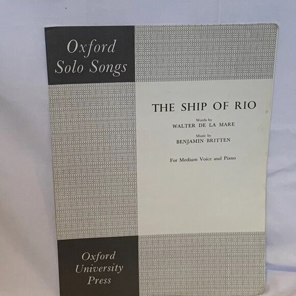 Sheet Music - Lot Of 5 - Oxford solo, Dark Water, Cry Out & Shout Misc Vintage - Picture 5 of 11